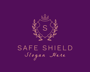 Royalty Crest Shield logo design