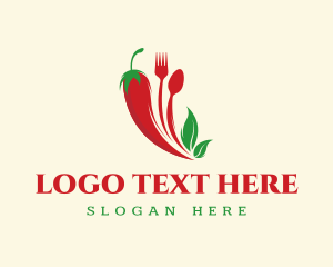 Chili Restaurant Food Logo