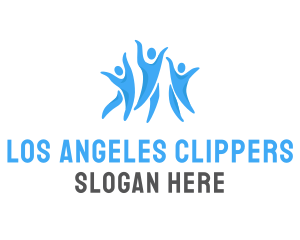 People - Happy Community People logo design