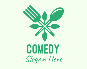 Salad Vegan Greens Food Logo