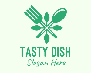 Dish - Salad Vegan Greens Food logo design