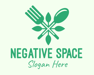 Salad Vegan Greens Food logo design
