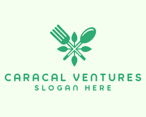 Salad Vegan Greens Food logo design