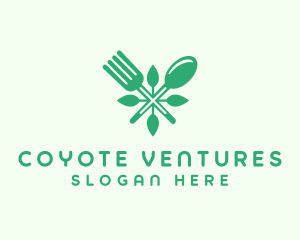 Salad Vegan Greens Food logo design