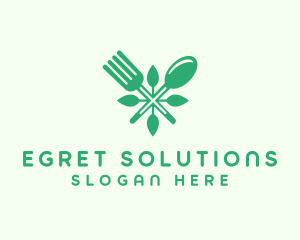 Salad Vegan Greens Food logo design