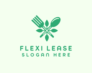 Salad Vegan Greens Food logo design