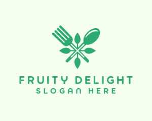 Salad Vegan Greens Food logo design