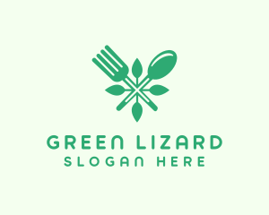 Salad Vegan Greens Food logo design