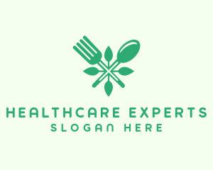 Salad Vegan Greens Food logo design