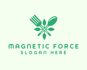 Salad Vegan Greens Food logo design