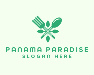 Salad Vegan Greens Food logo design