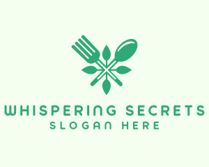 Salad Vegan Greens Food logo design