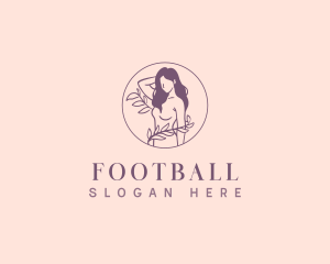 Stylish - Leaf Woman Spa logo design