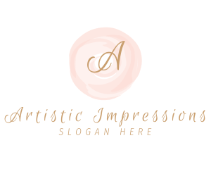 Feminine Watercolor Beauty logo design