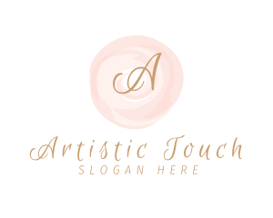 Feminine Watercolor Beauty logo design