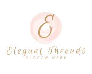 Feminine Watercolor Beauty logo design