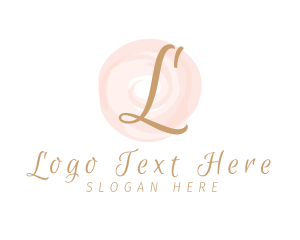 Feminine Watercolor Beauty Logo