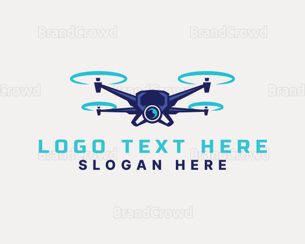 Drone Surveillance Camera Logo