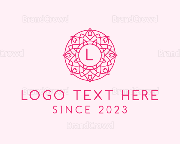 Mandala Pattern Lantern Boutique Logo