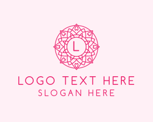 Mandala Pattern Lantern Boutique Logo