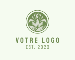 Grass - Grass Lawn Gardening logo design