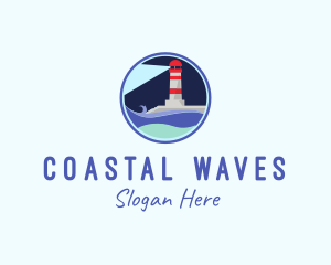 Coast - Sea Lighthouse Coast logo design