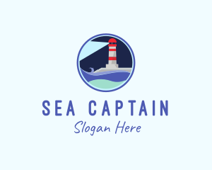 Sea Lighthouse Coast  logo design