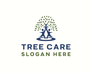 Family Wellness Tree logo design