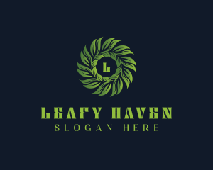 Nature Herbal Leaves logo design