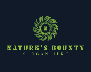 Nature Herbal Leaves logo design