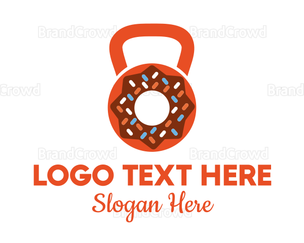 Donut Kettlebell Diet Logo