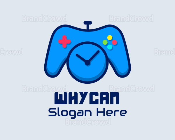 Game Console Clock Logo