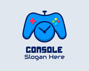 Game Console Clock  logo design