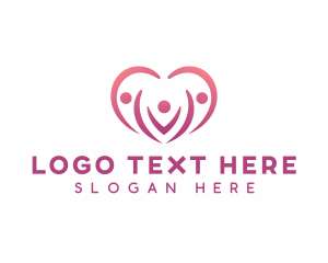Social - Family Heart Care logo design