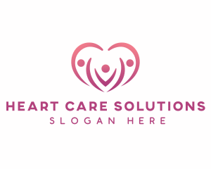 Family Heart Care logo design