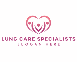 Family Heart Care logo design