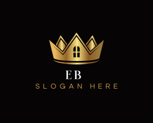 Classic - Real Estate Crown Roof logo design