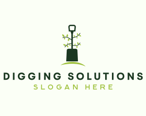 Shovel - Plant Shovel Landscaping logo design