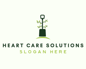 Plant Shovel Landscaping logo design