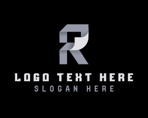 Geometric Origami Fold Logo