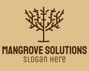 Mangrove - Brown Tree Park logo design