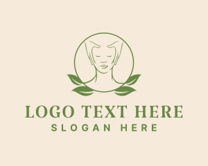 Physiotherapy - Face Massage Therapy logo design