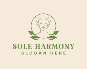 Reflexology - Face Massage Therapy logo design