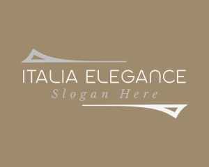 Elegant Business Company logo design