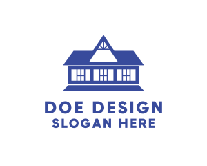 Colonial House Design logo design