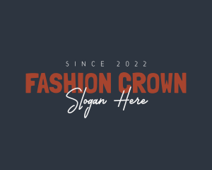 Generic Casual Fashion logo design