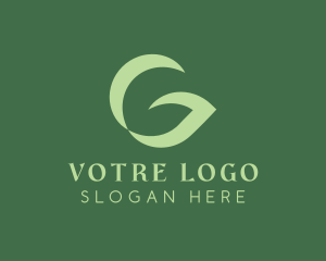 Agriculture - Leafy Letter G logo design