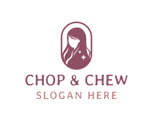 Chic - Starry Hair Woman logo design