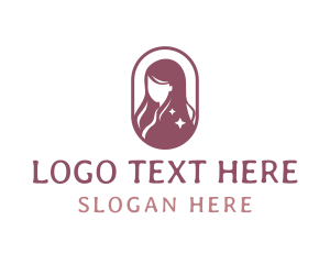 Starry Hair Woman Logo