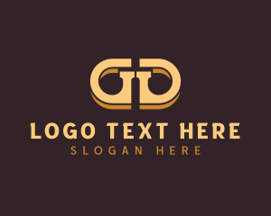 App - Fashion Brand Letter G logo design